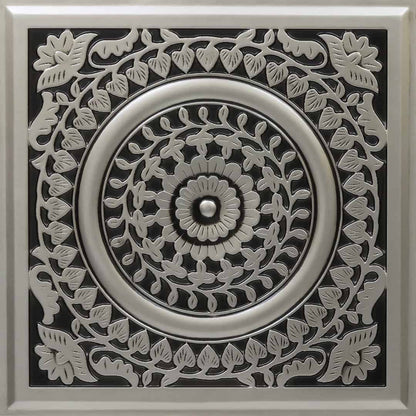 Modern PVC False Ceiling - 60x60 cm Mandala Design