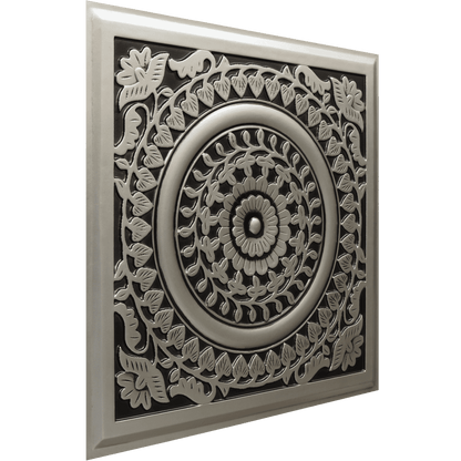 Modern PVC False Ceiling - 60x60 cm Mandala Design