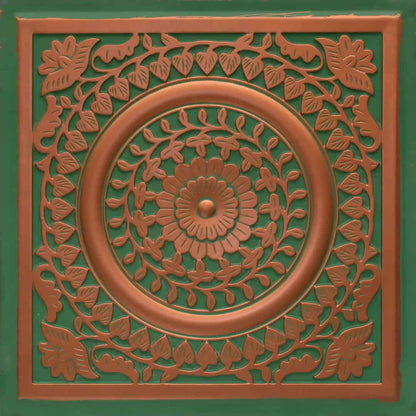 Modern PVC False Ceiling - 60x60 cm Mandala Design