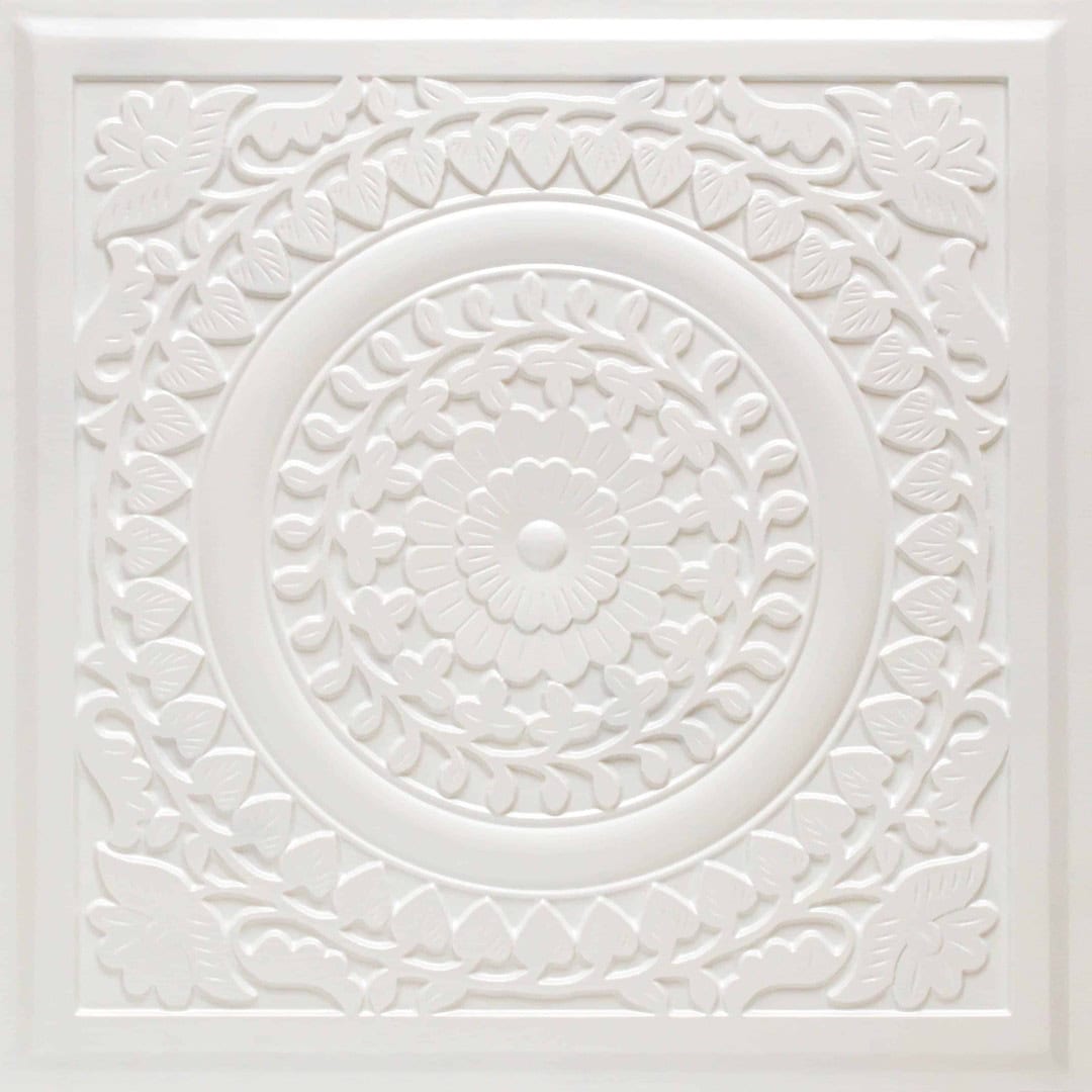 Modern PVC False Ceiling - 60x60 cm Mandala Design