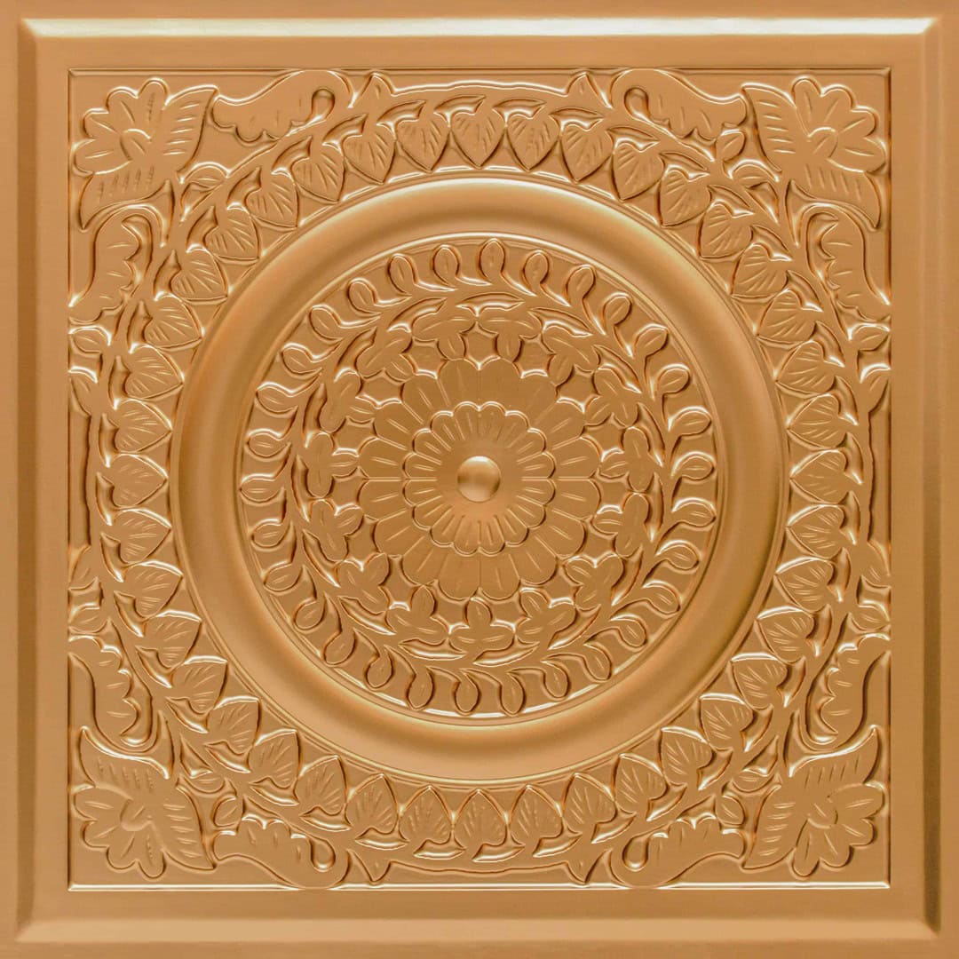 Gold Mandala Design PVC Ceiling Panel