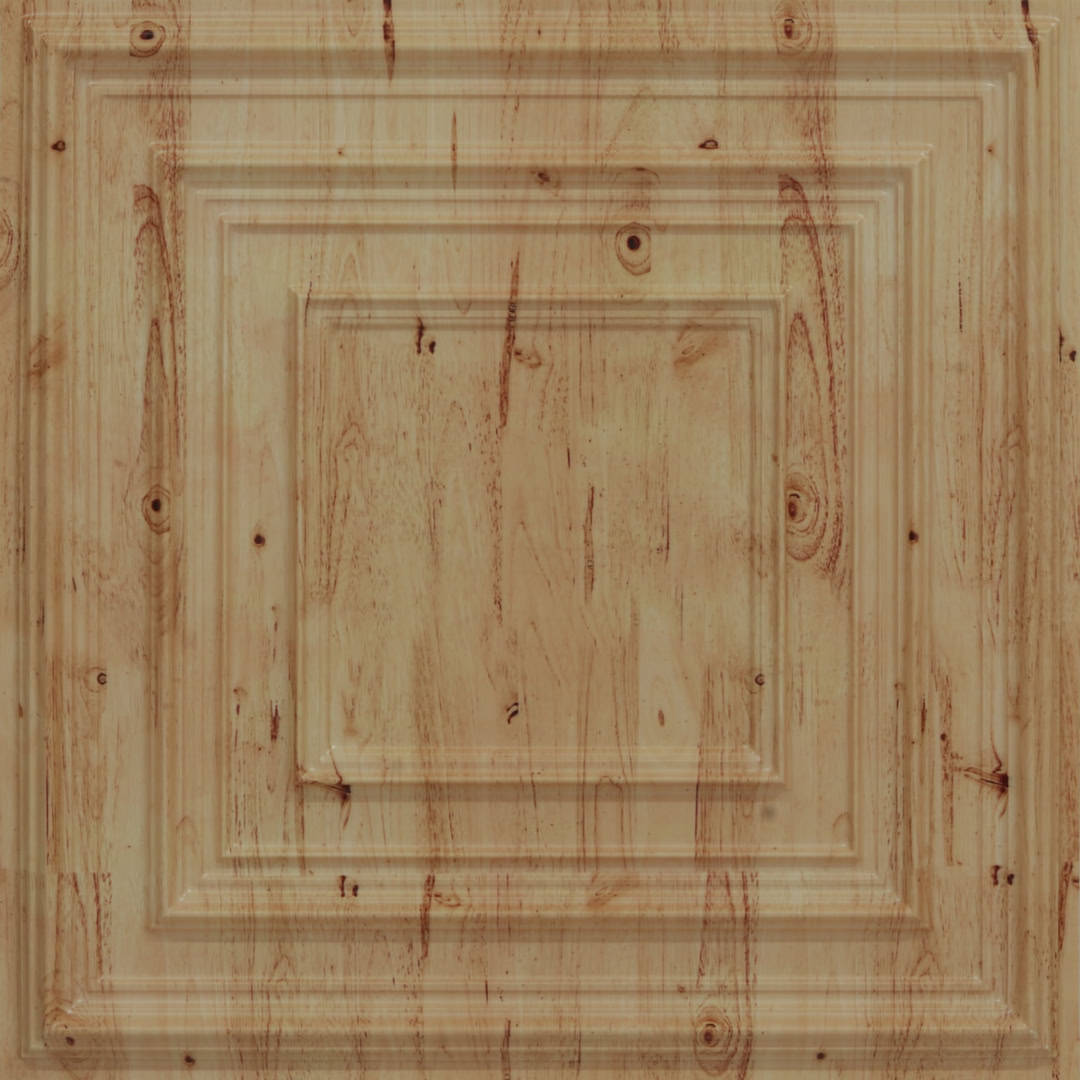 Ash Color Accent Design PVC Ceiling Panel