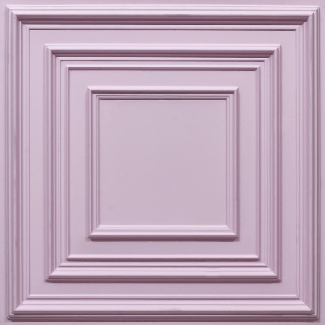 Blossom Pink Color Accent Design PVC Ceiling Panel