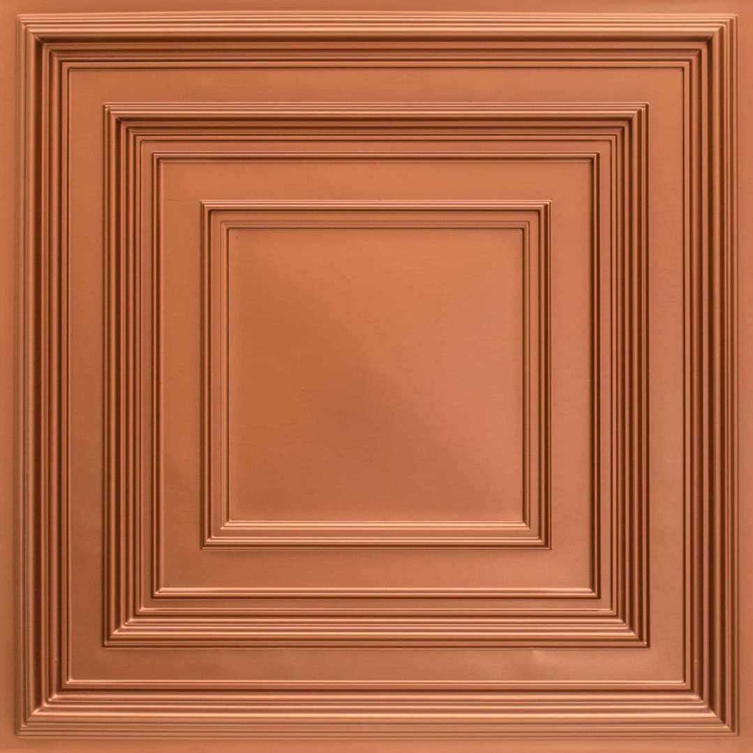 Copper Color Accent Design PVC Ceiling Panel