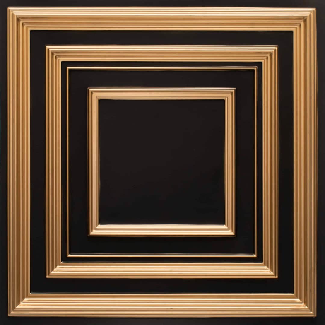 Gold Mine Color Accent Design PVC Ceiling Panel