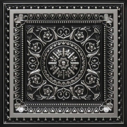 Rajwada Design Antique Silver Color 3d Ceiling Panel