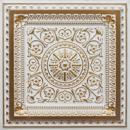 Rajwada Design Antique White Color 3d Ceiling Panel