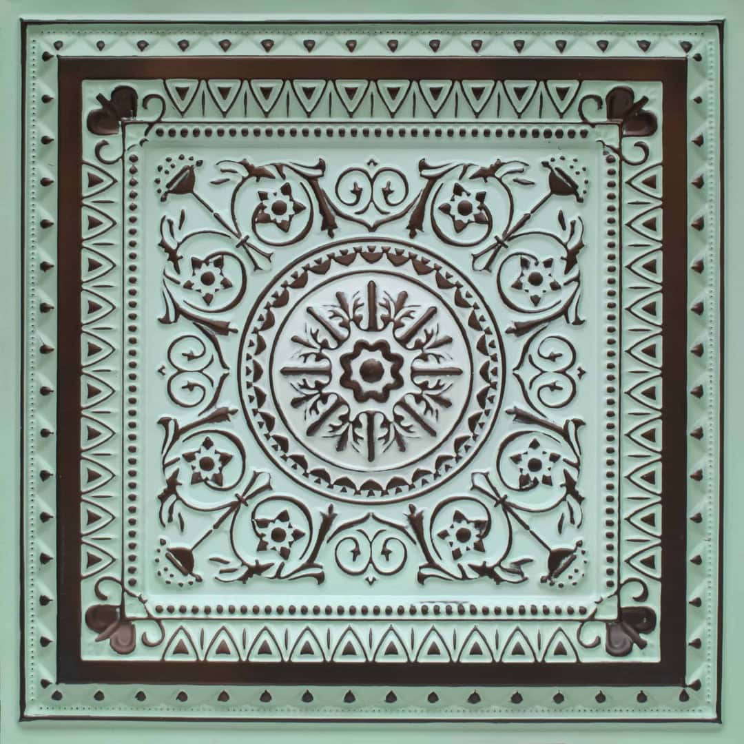 Rajwada Design Aqua Tin Color 3d Ceiling Panel