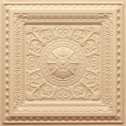 Rajwada Design Dairy Cream Color 3d Ceiling Panel