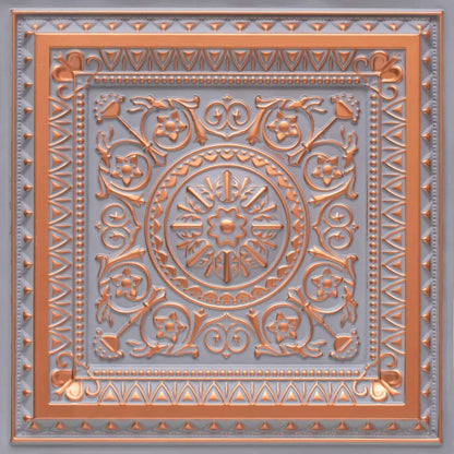 Rajwada Design Dusty Copper Color 3d Ceiling Panel