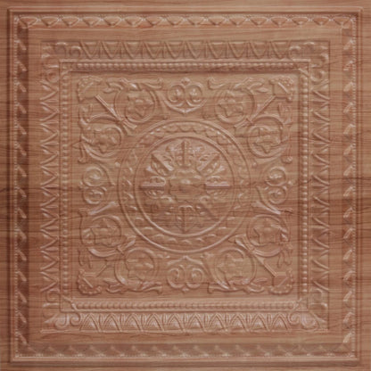 Rajwada Design Fruit Wood Color 3d Ceiling Panel