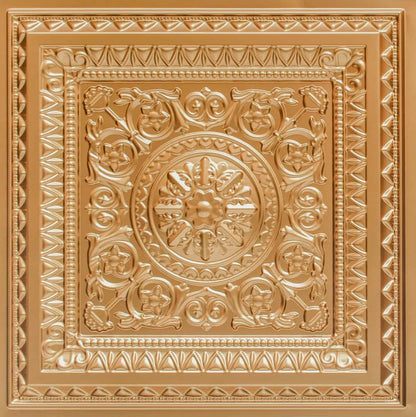 Rajwada Design Gold Color 3d Ceiling Panel