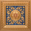 Gold Blue Red