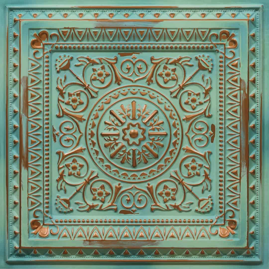 Rajwada Design Natural Patina Color 3d Ceiling Panel