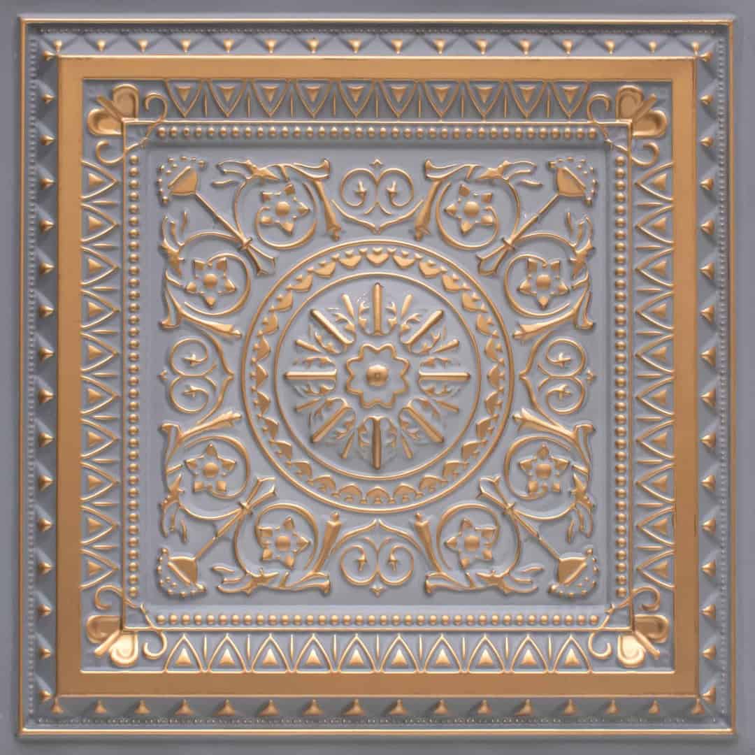 Rajwada Design Royal Blue Color 3d Ceiling Panel