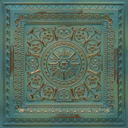 Rajwada Design Vintage Tin Color 3d Ceiling Panel