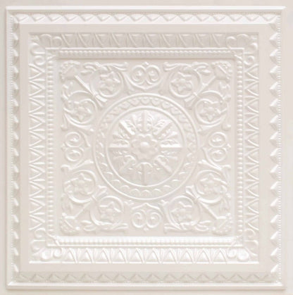 Rajwada Design White Pearl Color 3d Ceiling Panel
