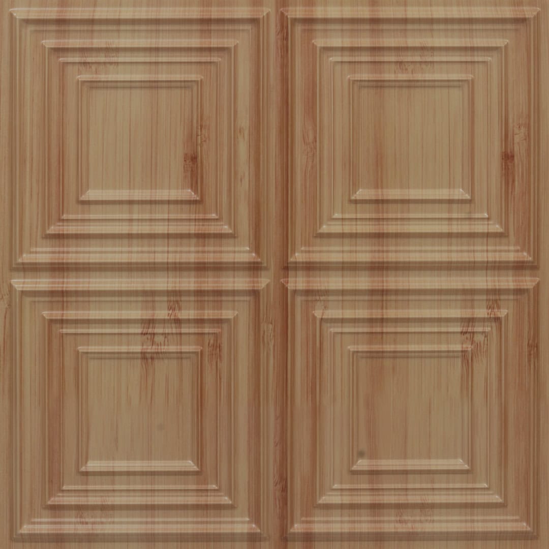 Modern PVC False Ceiling - 60x60 cm Square Design
