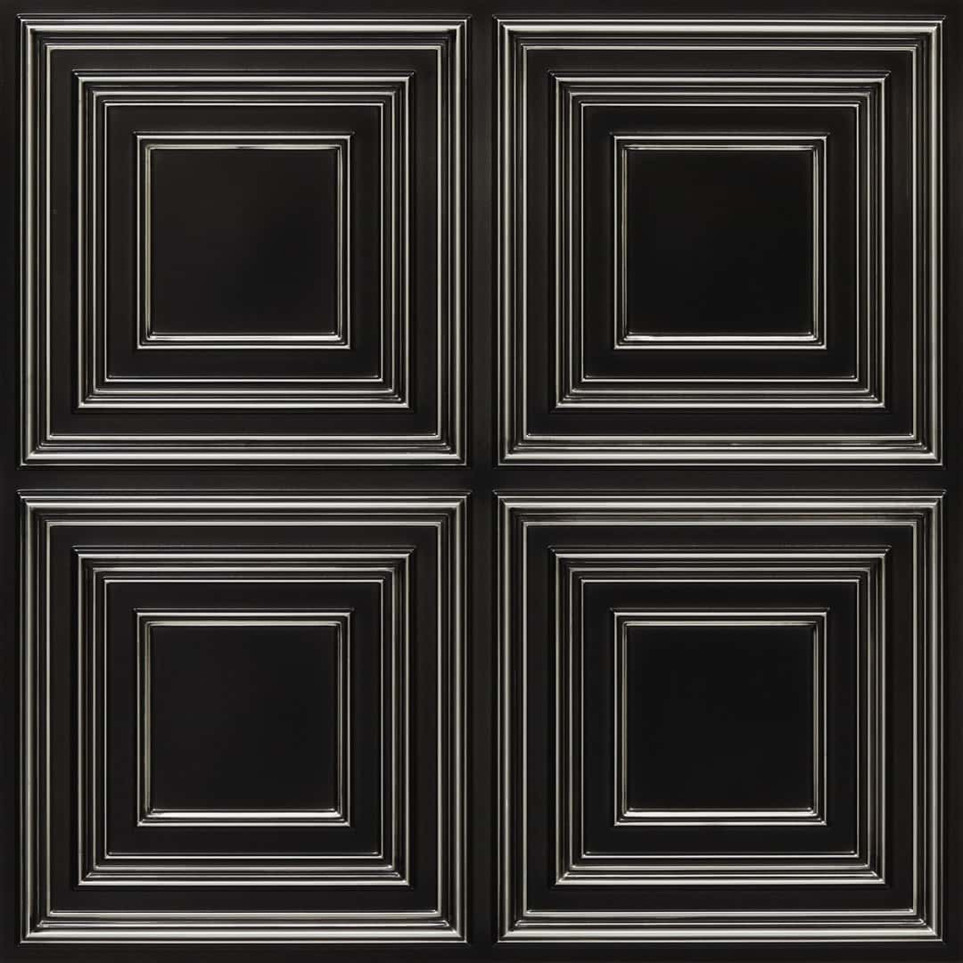 Modern PVC False Ceiling - 60x60 cm Square Design