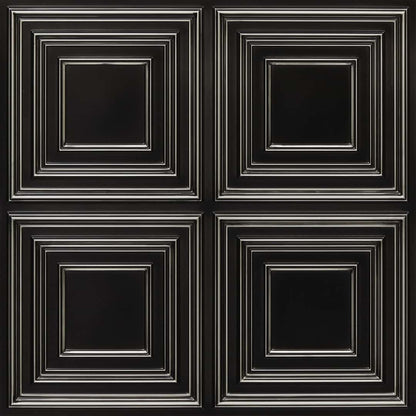 Modern PVC False Ceiling - 60x60 cm Square Design