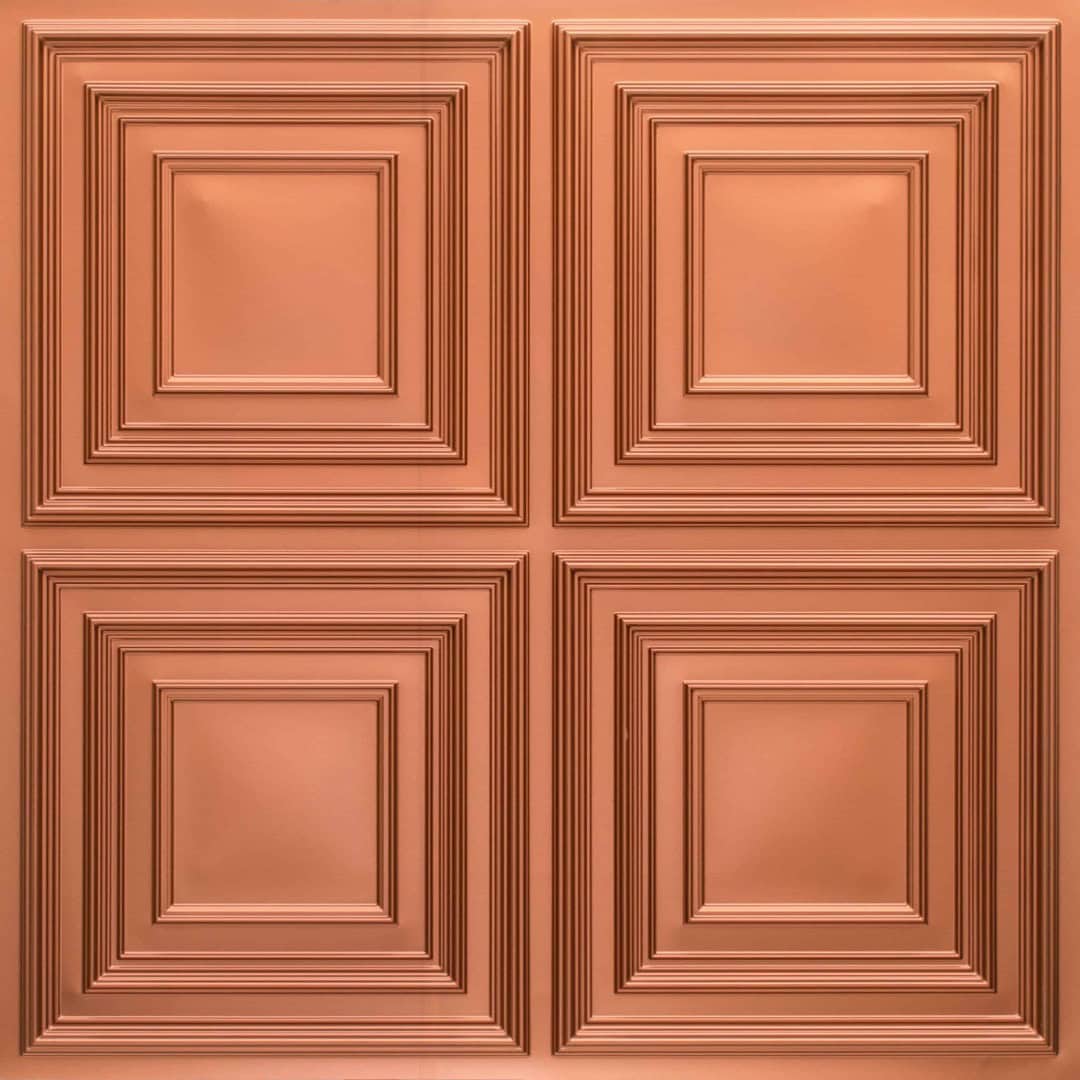 Modern PVC False Ceiling - 60x60 cm Square Design