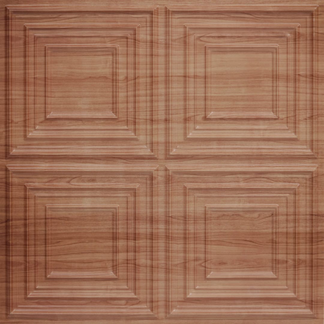 Modern PVC False Ceiling - 60x60 cm Square Design