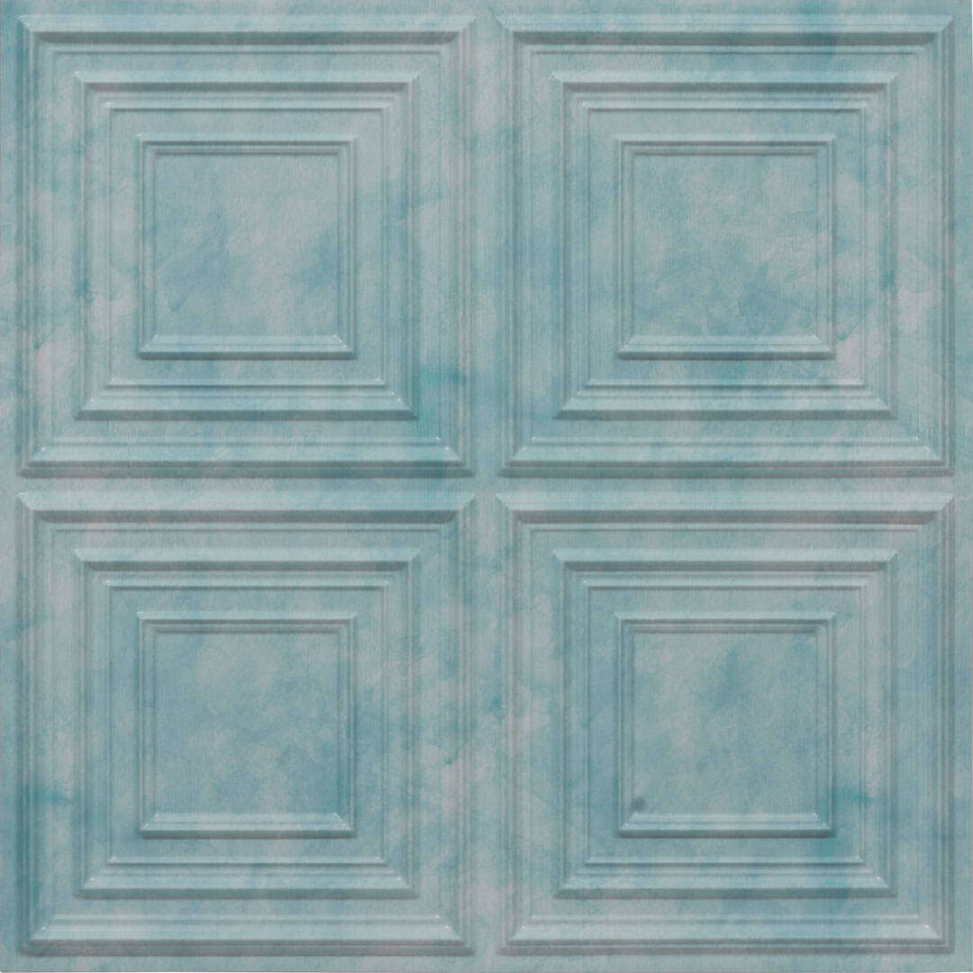 Modern PVC False Ceiling - 60x60 cm Square Design