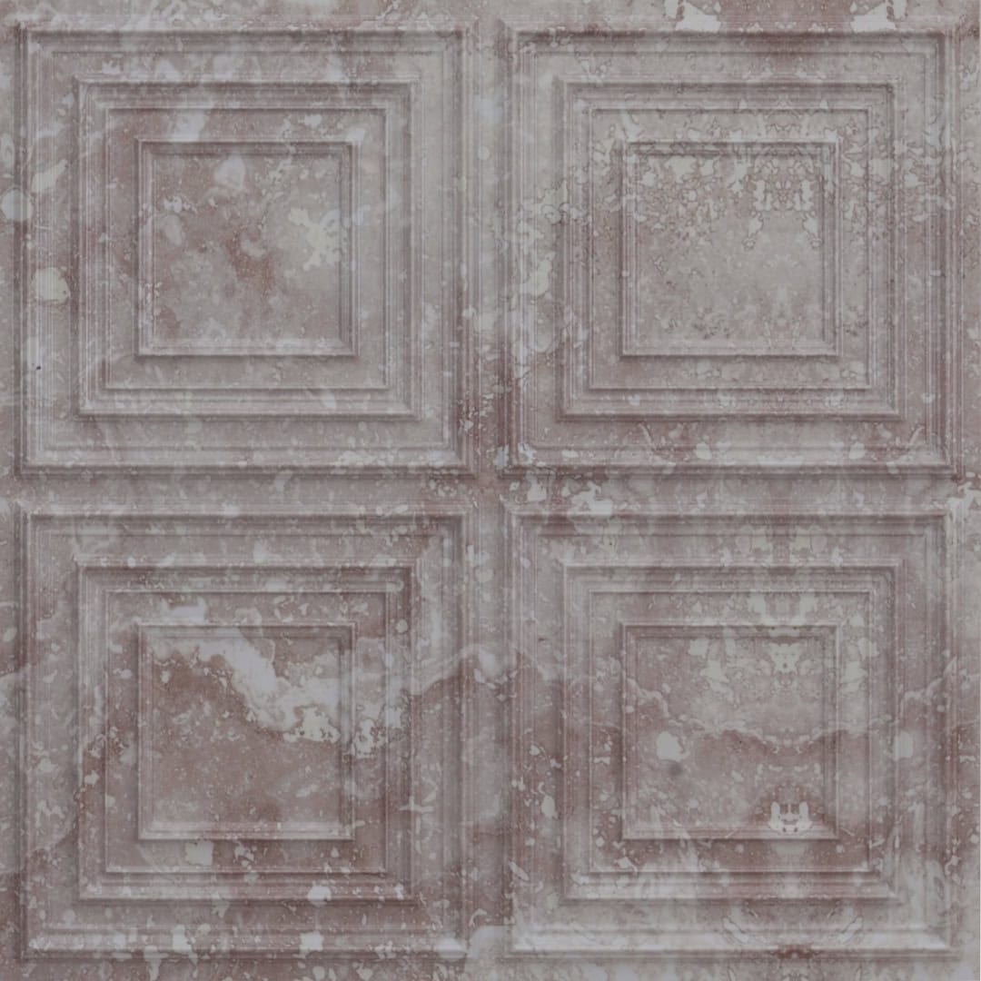 Modern PVC False Ceiling - 60x60 cm Square Design