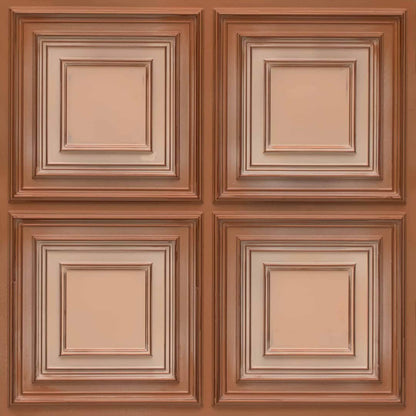 Modern PVC False Ceiling - 60x60 cm Square Design
