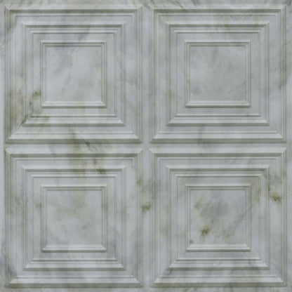 Modern PVC False Ceiling - 60x60 cm Square Design
