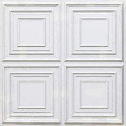 Modern PVC False Ceiling - 60x60 cm Square Design