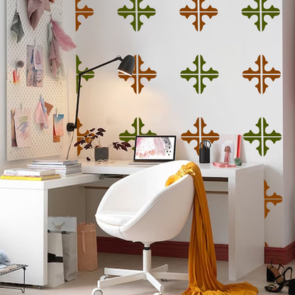 stencils wall painting