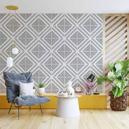 Decorative stencil design for furniture and wall art