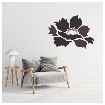 Wall art stencil for modern home decor ideas