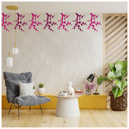 Reusable stencil for wall painting and home decoration