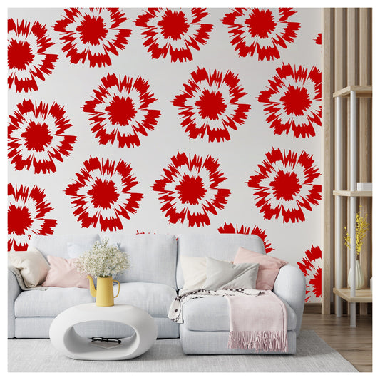 Blast Art Design Stencil for Wall Painting (KDMD1480)