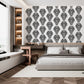 Damask Wall Design Stencil (KHSNT105) Size-40x60 cm