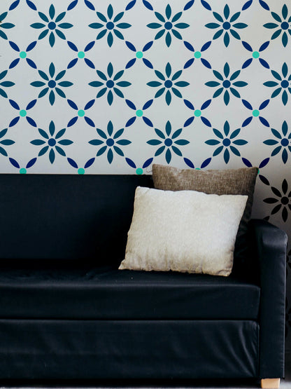 Decorative stencil design for furniture and wall art