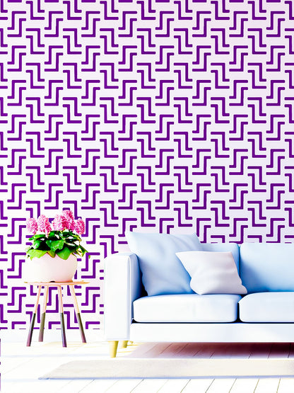 DIY wall painting stencil for creative home décor
