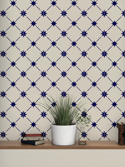 modern wall stencil