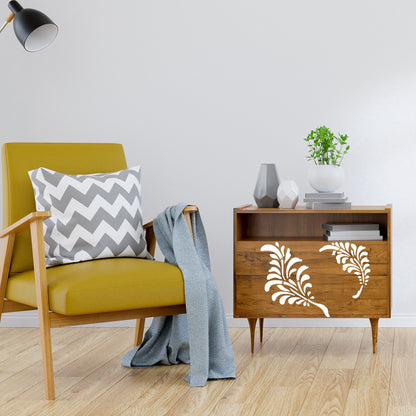 Reusable stencil for wall painting and home decoration