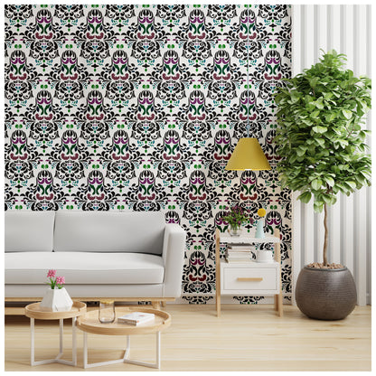 Wall art stencil for modern home decor ideas