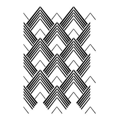 Durable reusable stencil for painting and crafting