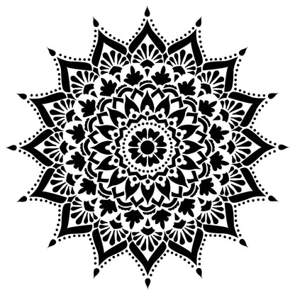 Decorative wall art stencil for stylish home interiors