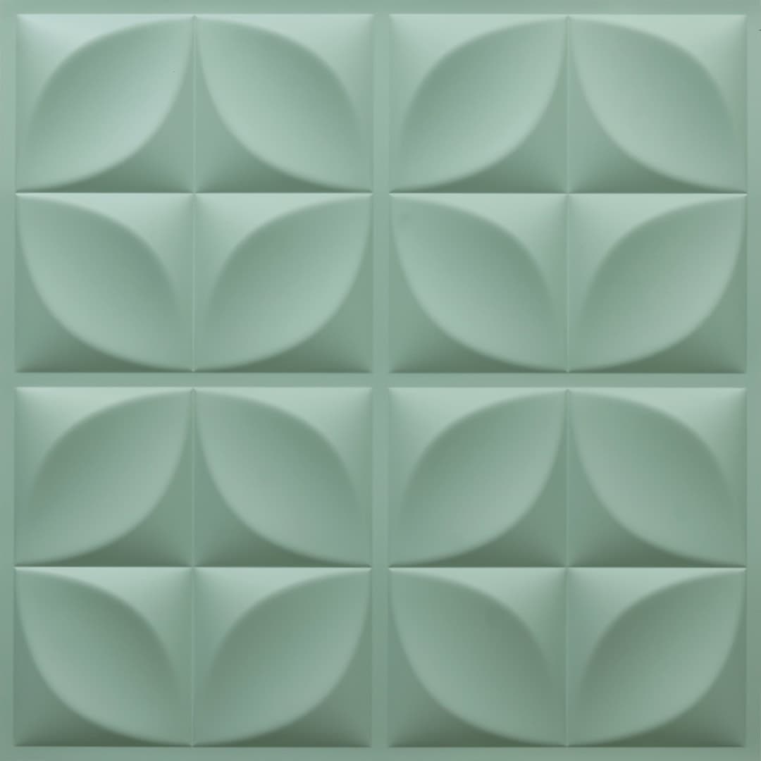 Edge Water Flower Design PVC Ceiling Panel 