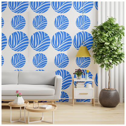 putting wall stencil