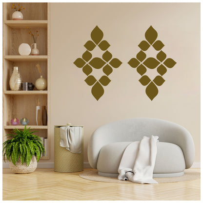 Wall art stencil for modern home decor ideas