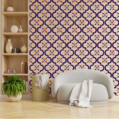 Decorative pattern stencil for stylish home interiors