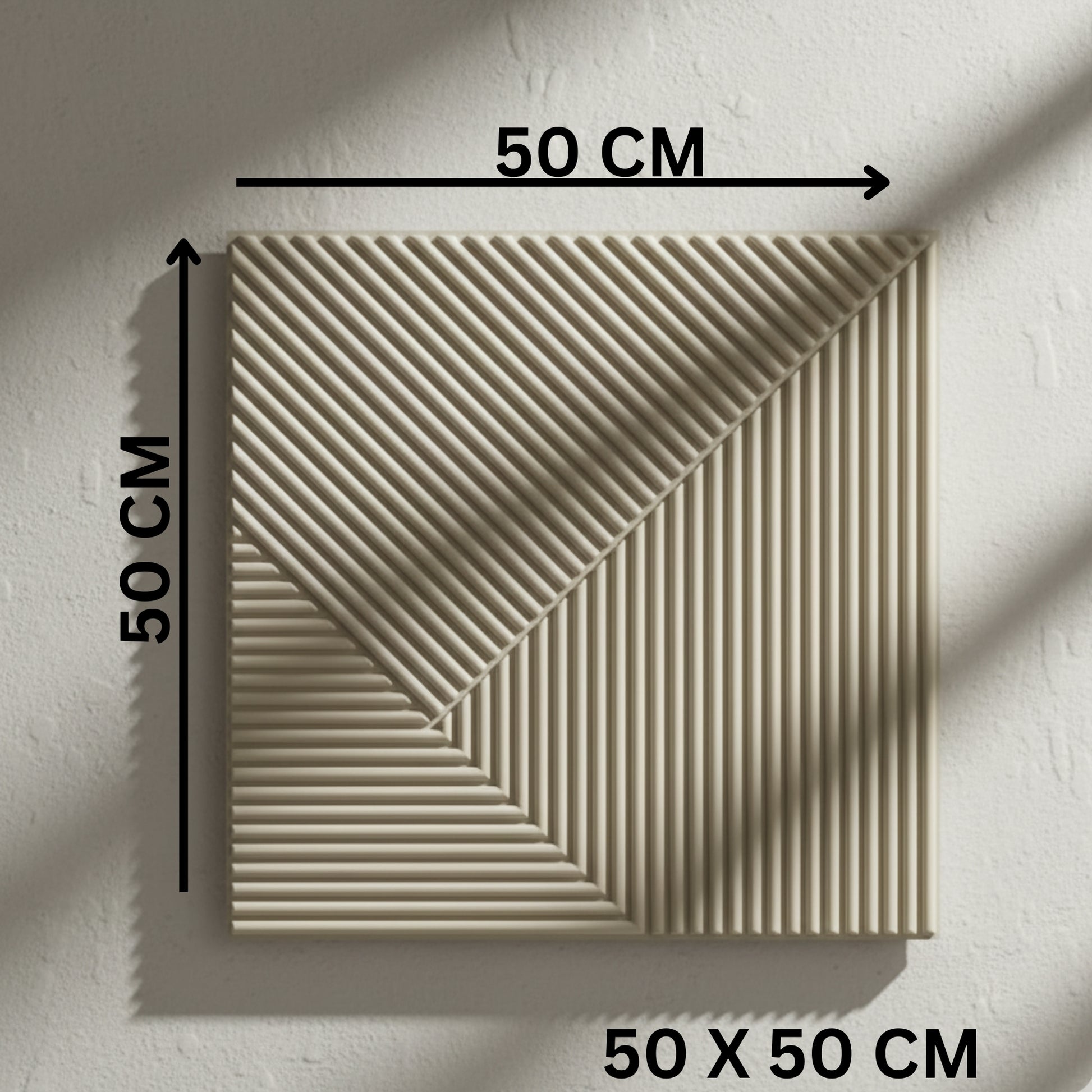 White Tail 3D Wall Panels Stripe Design