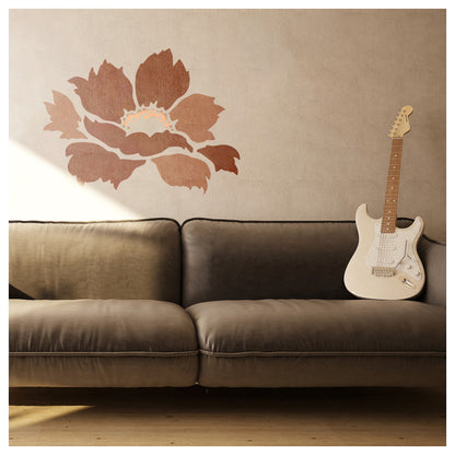 Durable plastic stencil for repeated painting use